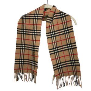 Burberry London Nova Plaid Check wool Classic Scarf